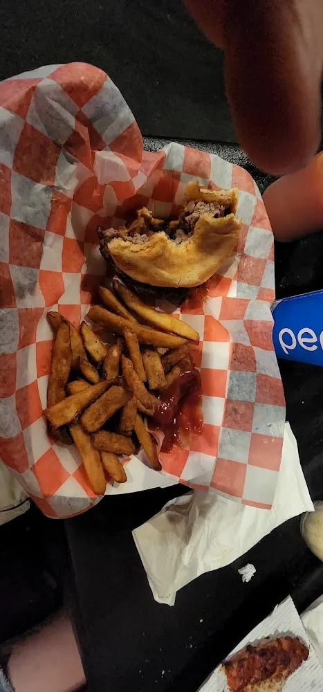 Viking Burger with Fries